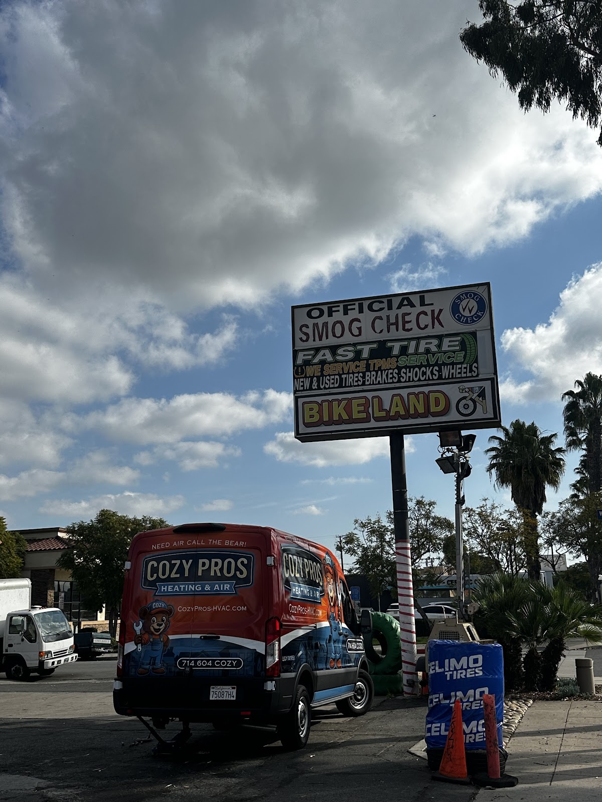 Tire inventory at Fast Tire Service